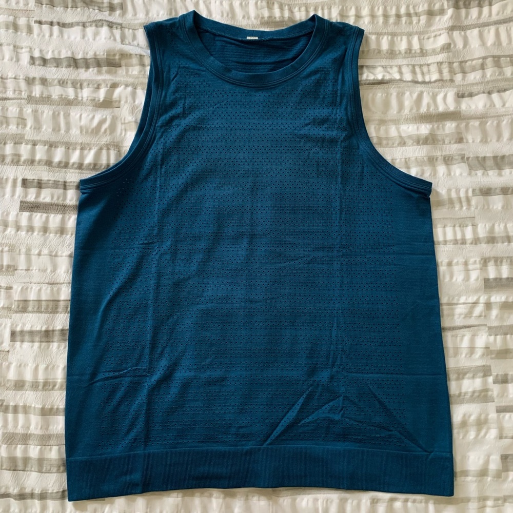 lululemon Blue Tank Top